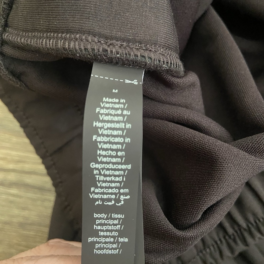 Nike x SKIMS Side Snap Tricot Track Pants Brown Athletic Pants Size Medium M - Picture 6 of 7